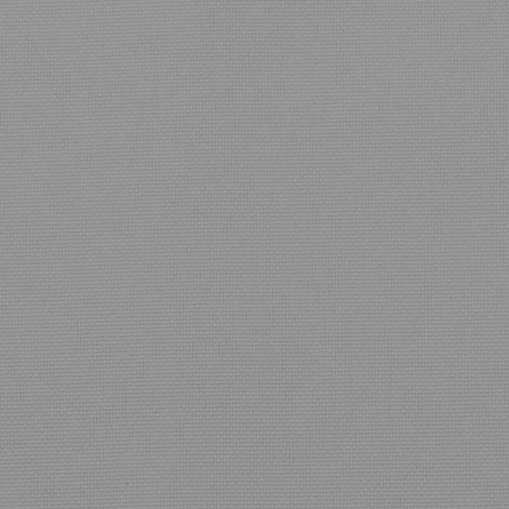 Sonnenliegen-Auflage Grau 186x58x4 cm Oxford-Gewebe