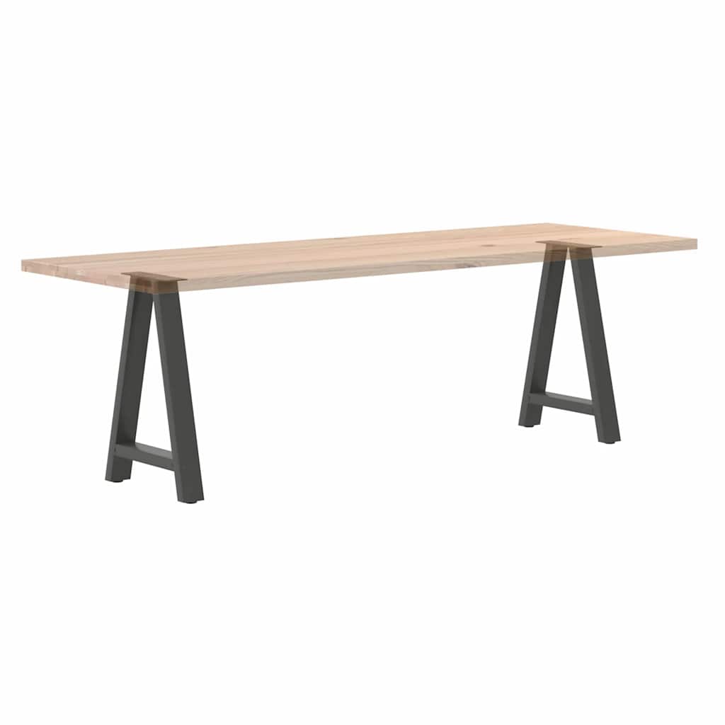 Couchtischbeine A-Form 2 Stk. 30x(30-31) cm Stahl