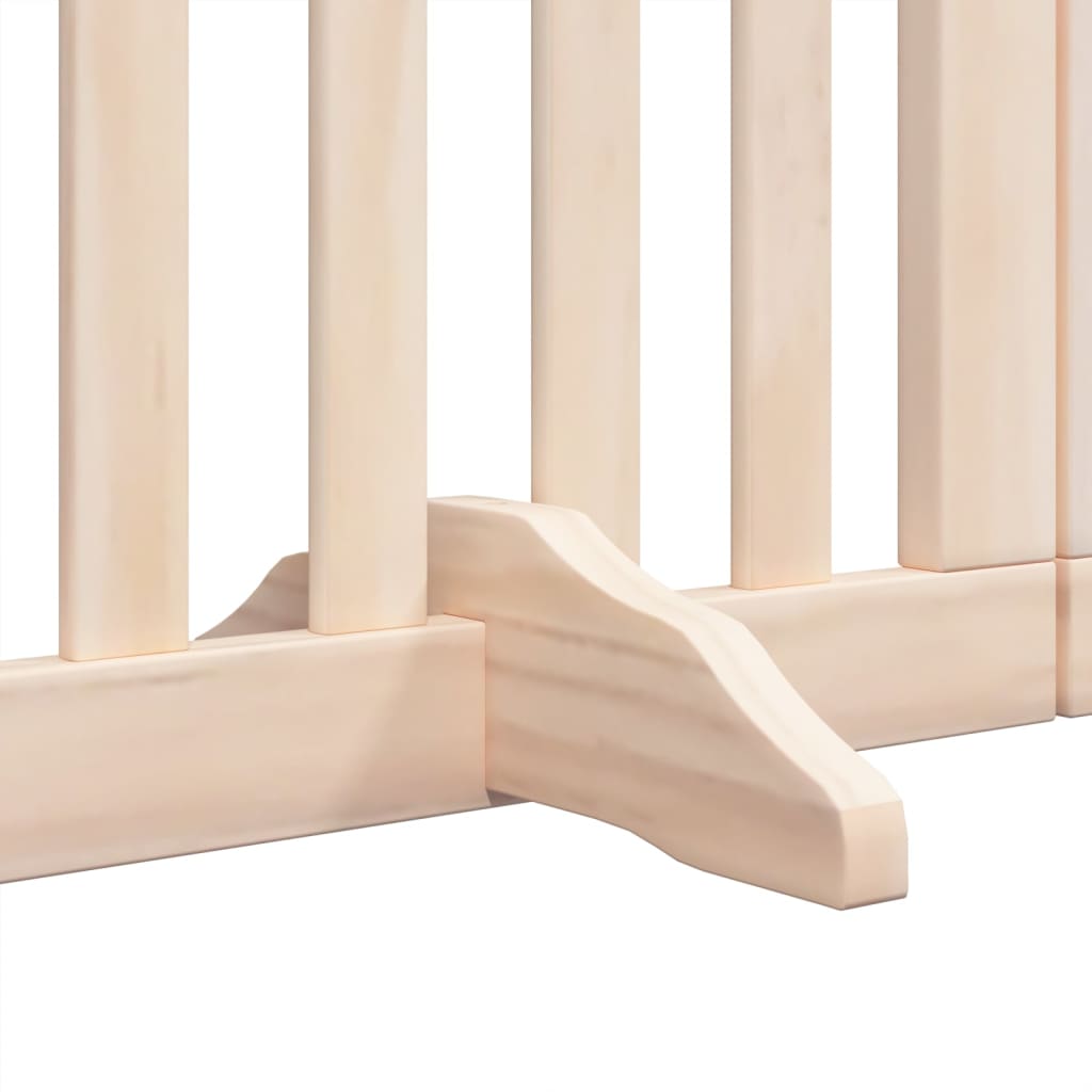 Hundegitter Faltbar 3 Paneele 150 cm Pappelholz