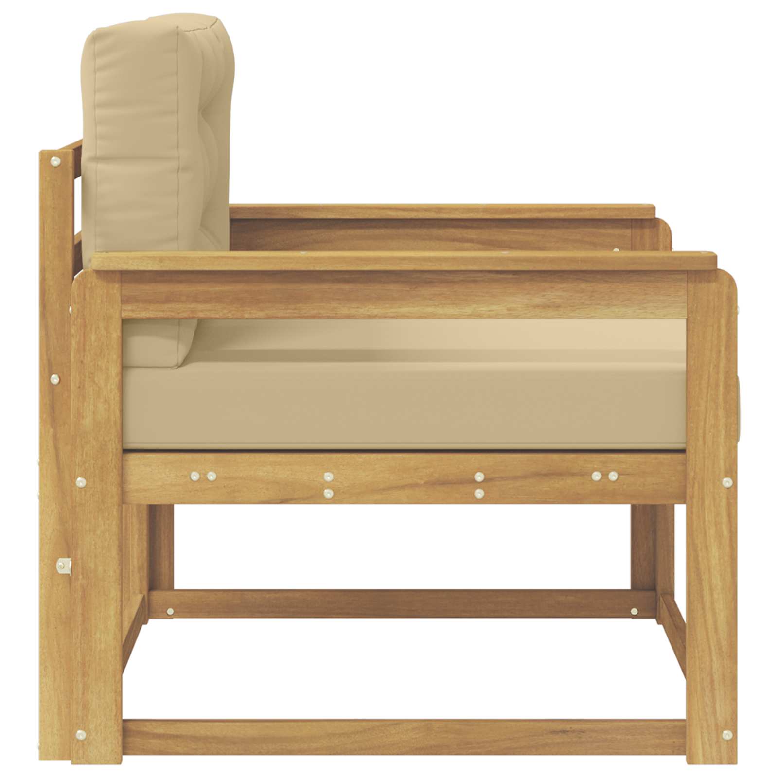 Outdoor Mittelsofa Natur