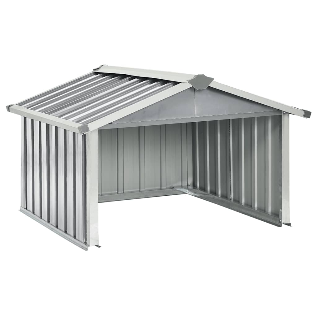 Rasenmäher Garage 92x97x63 cm Verzinkter Stahl Grün
