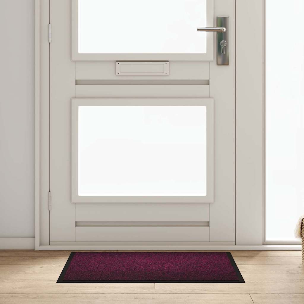 Fußmatte Anthrazit 60 x 40 x 1,2 cm Teddystoff
