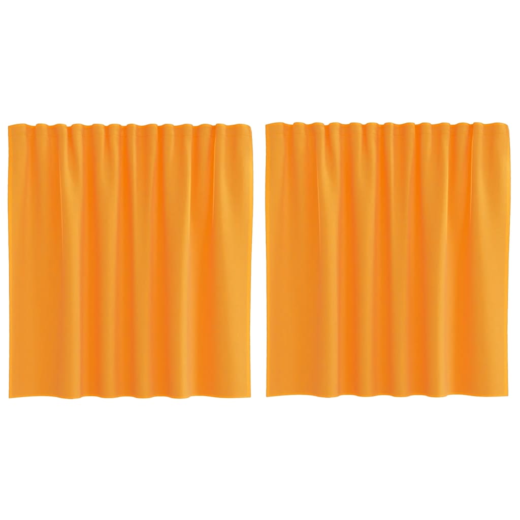 Voile Vorhänge mit Ösen 2 Stk. Apfelgrün 140x140 cm