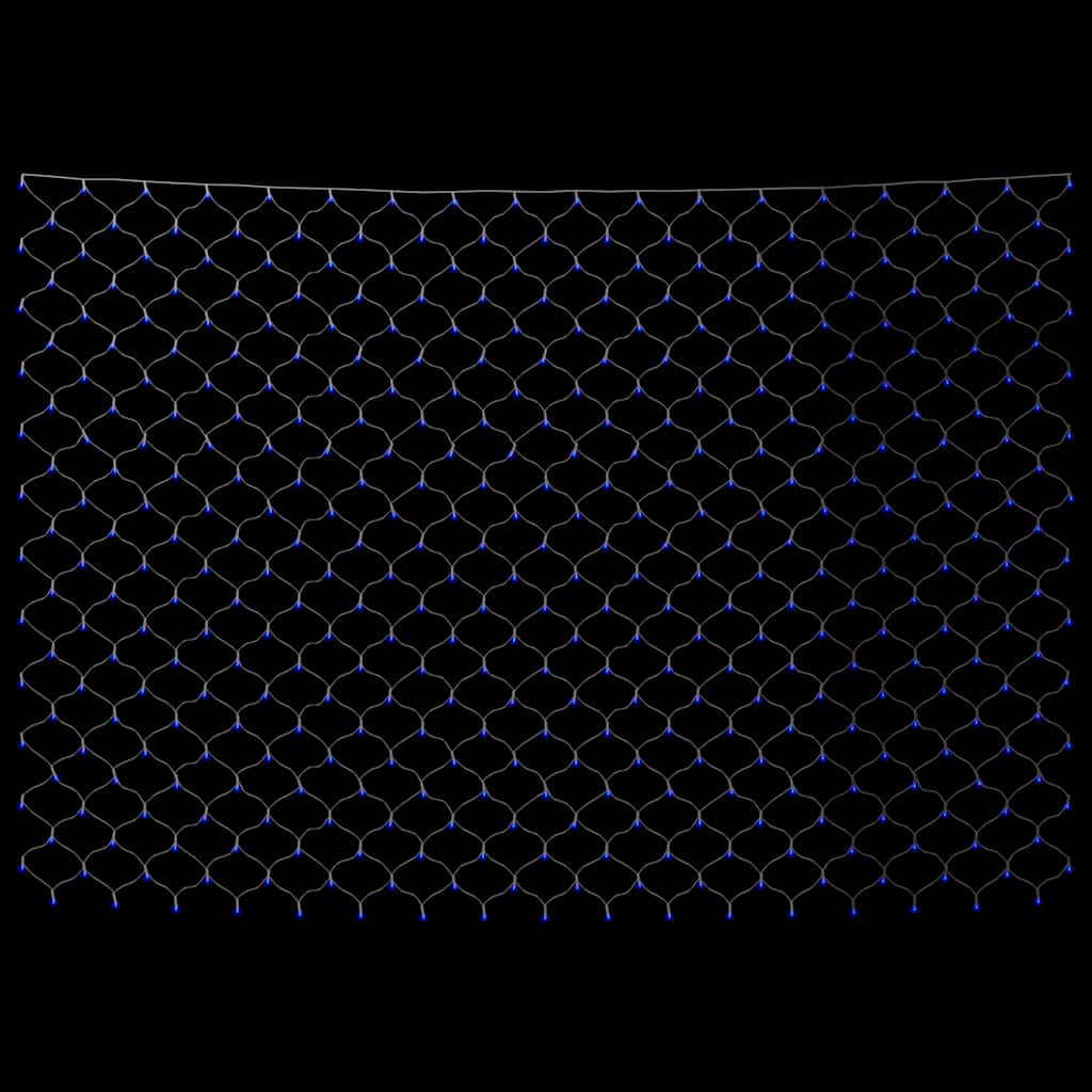 LED-Lichternetz Warmweiß 3x2 m 204 LEDs Indoor Outdoor