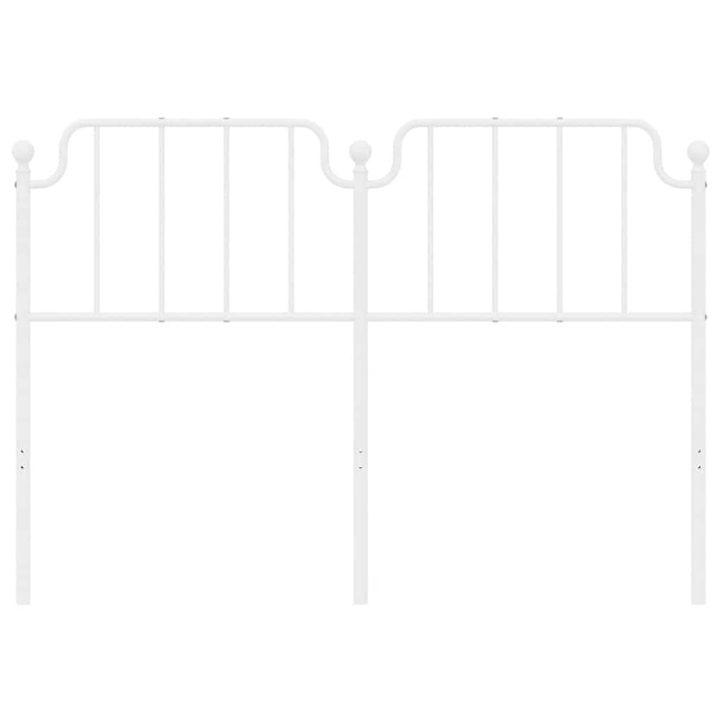 Ersatz-Kopfteil Metall Schwarz 135 cm