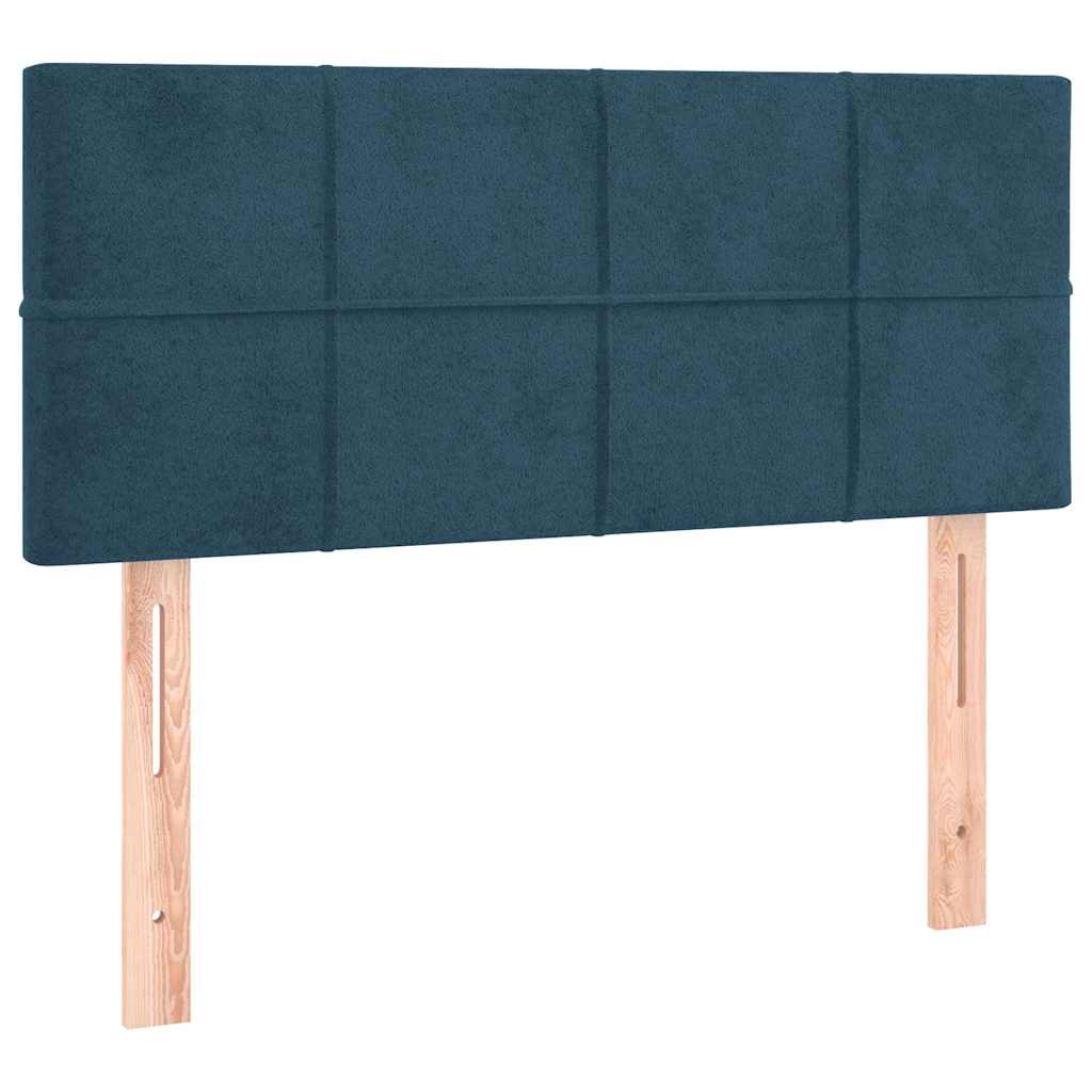 Kopfteil Hellgrau 80x5x118/128 cm Samt