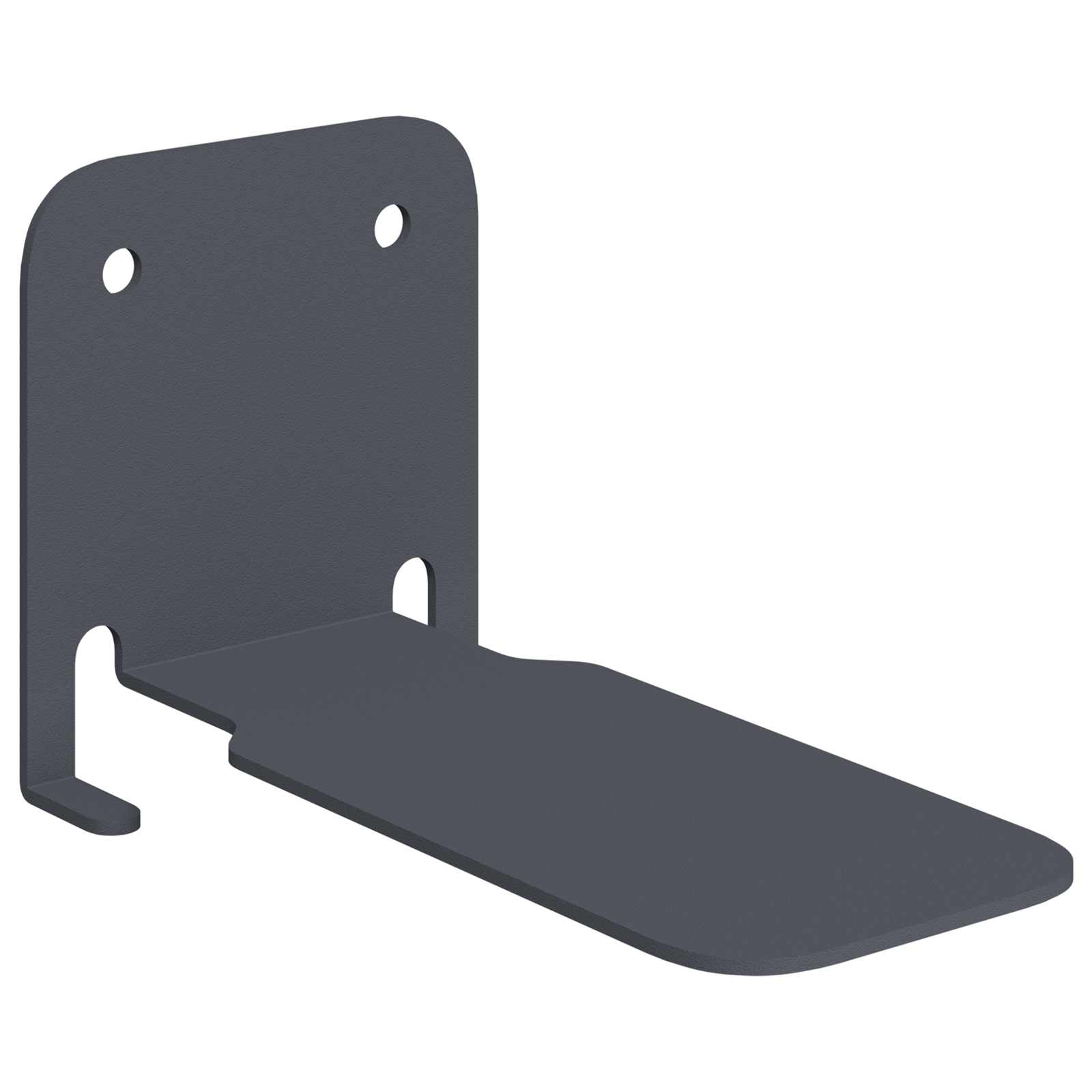 Unsichtbares Schwimmendes Regal 4 pcs Schwarz 6 x 11 x 6,5 cm