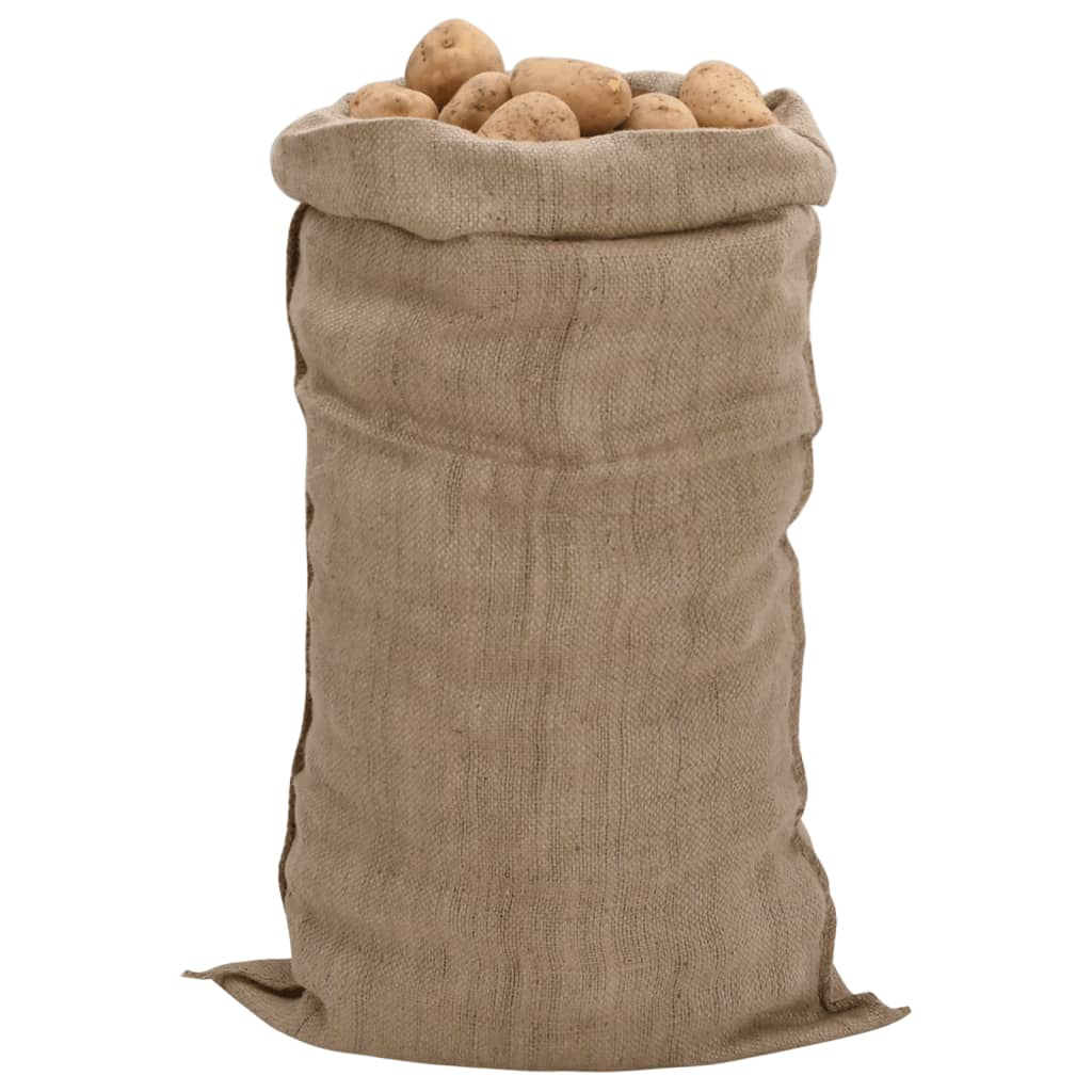 Jutesäcke 5 Stk. 60x105 cm 100% Jute 340 g/m²