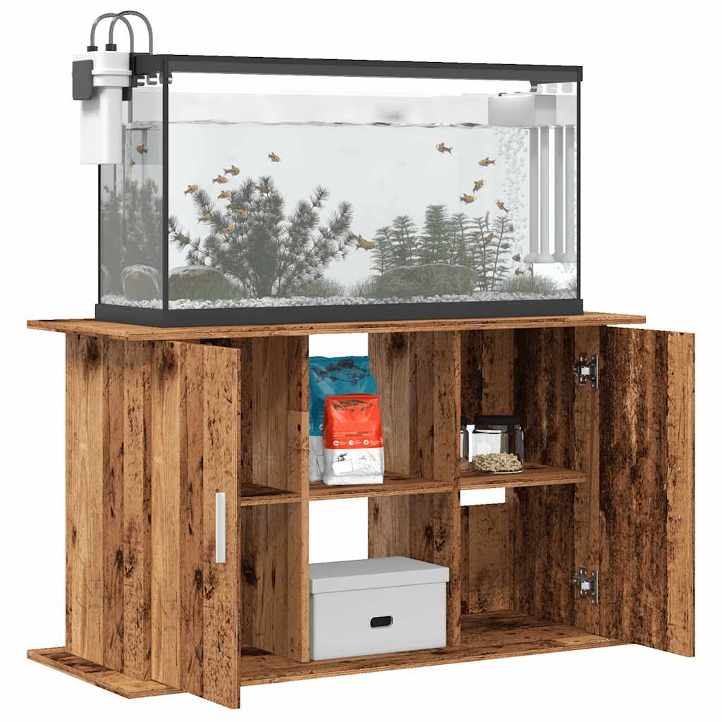 Aquariumständer Weiß 81x36x73 cm Holzwerkstoff
