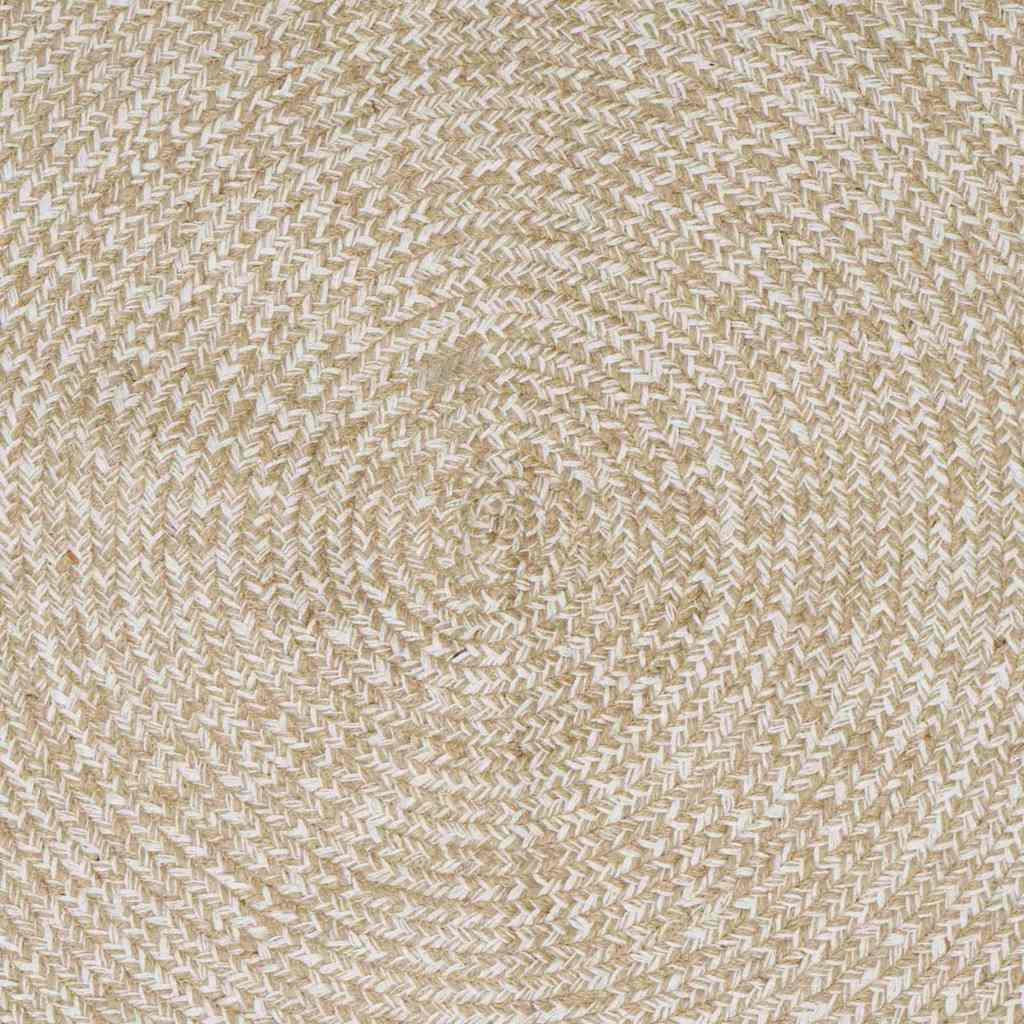 Bereichsteppiche Natürlich und Weiß 60 x 250 cm Jute