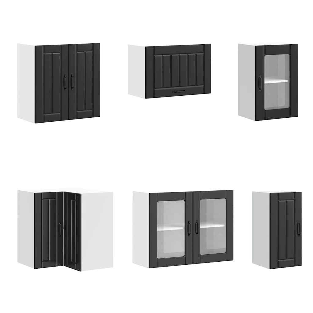 11-tlg. Küchenschrank-Set Lucca Weiß Holzwerkstoff