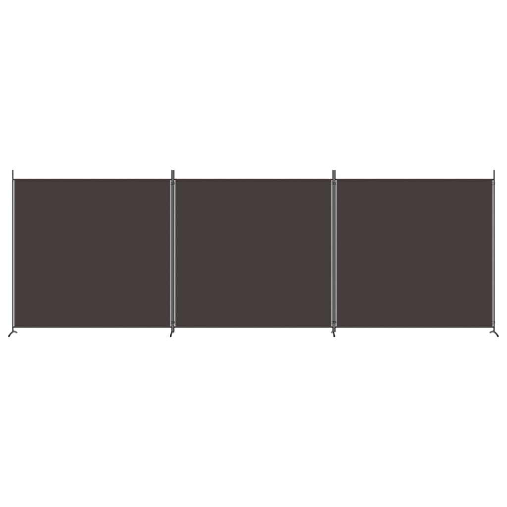 Einzel Panel Raumteiler Beige 175 x 180 cm Stoff