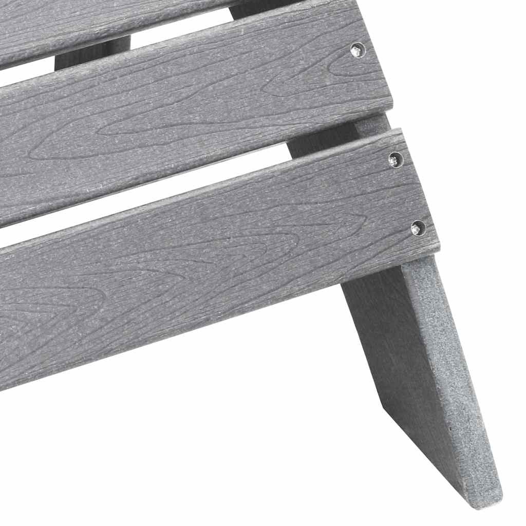 Adirondack-Stuhl Weiß 82 x 74 x 92 cm HDPE