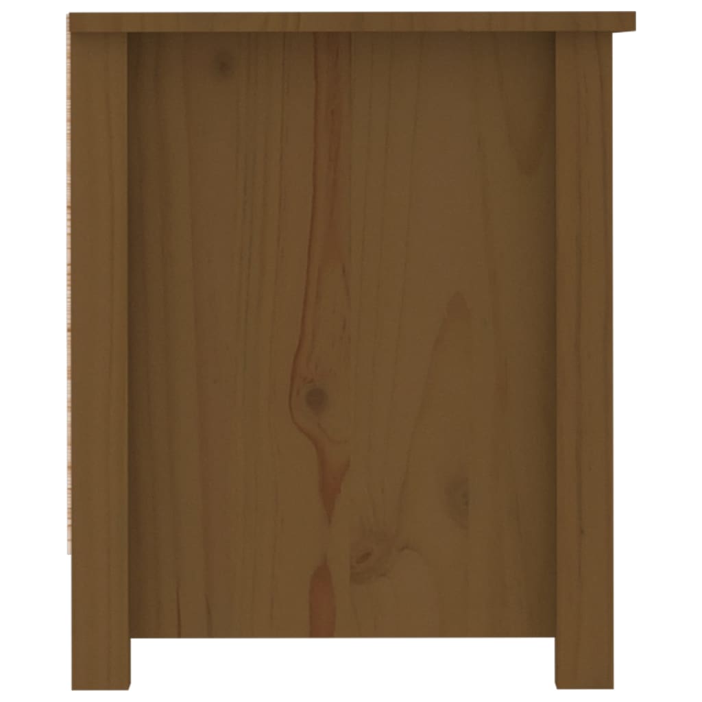 Schuhschrank 110x38x45,5 cm Massivholz Kiefer