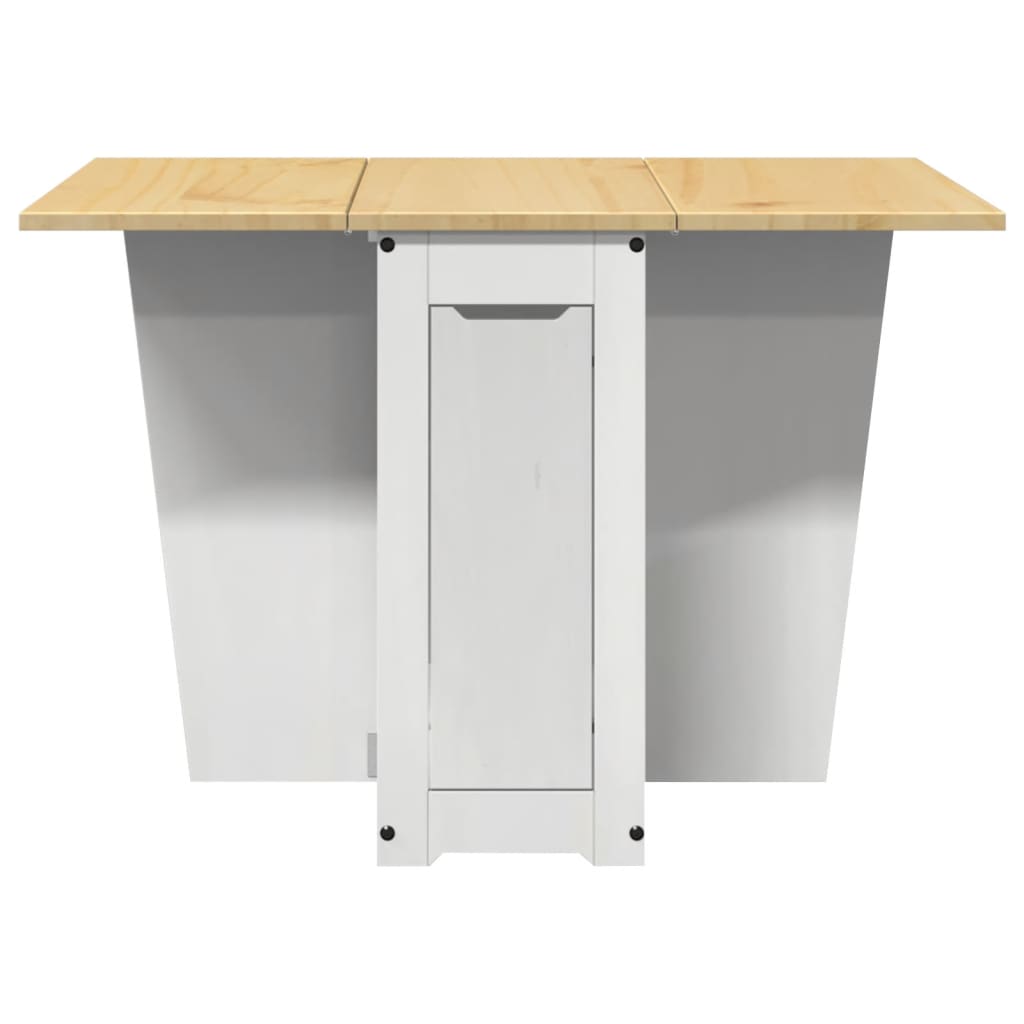 Butterfly-Esstisch Klappbar Corona Wachsbraun Massivholz Kiefer