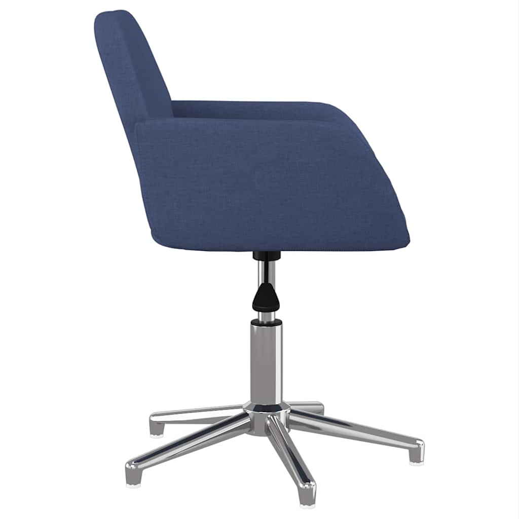 Bürostuhl Drehbar Creme Stoff