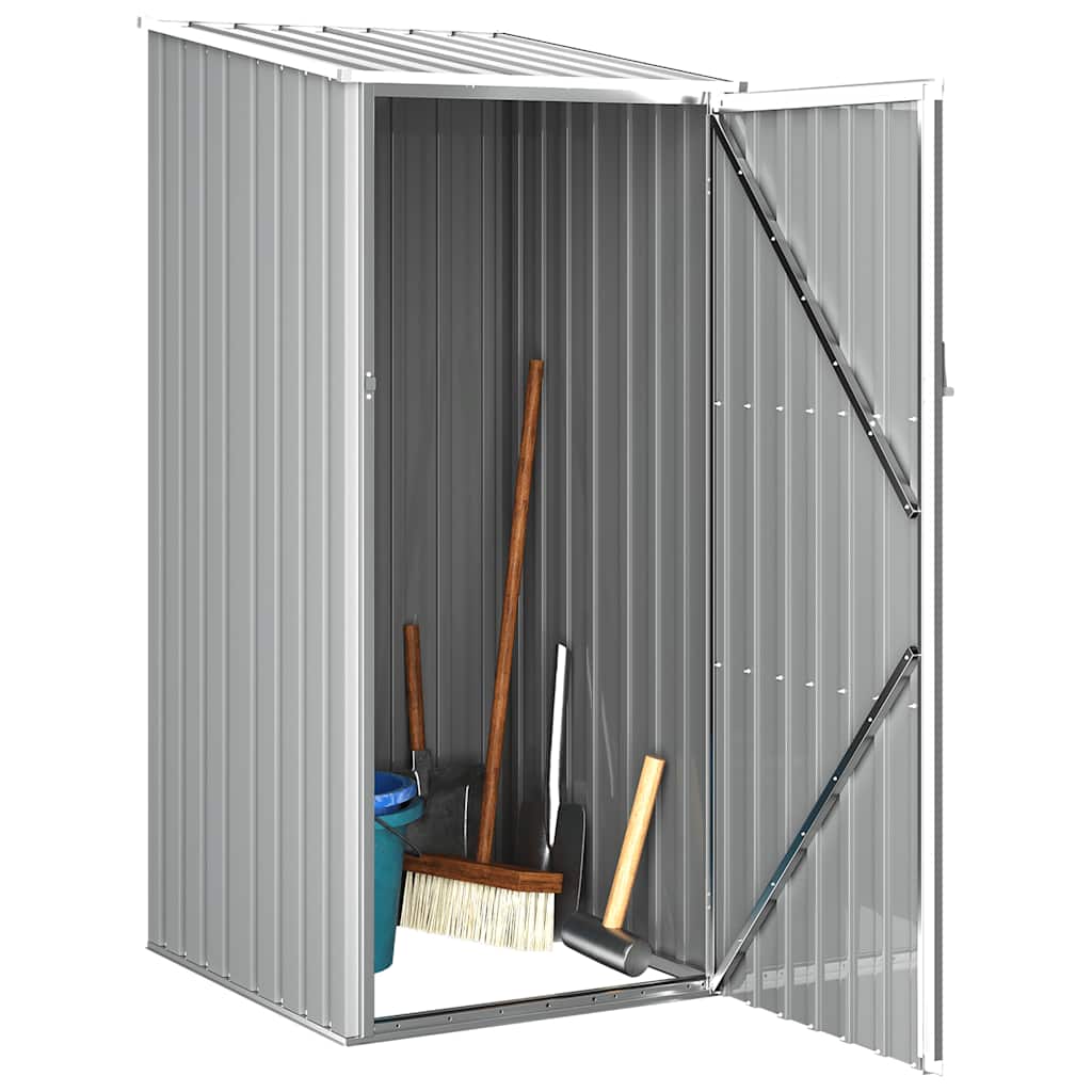 Gerätehaus Grün 87x98x159 cm Verzinkter Stahl