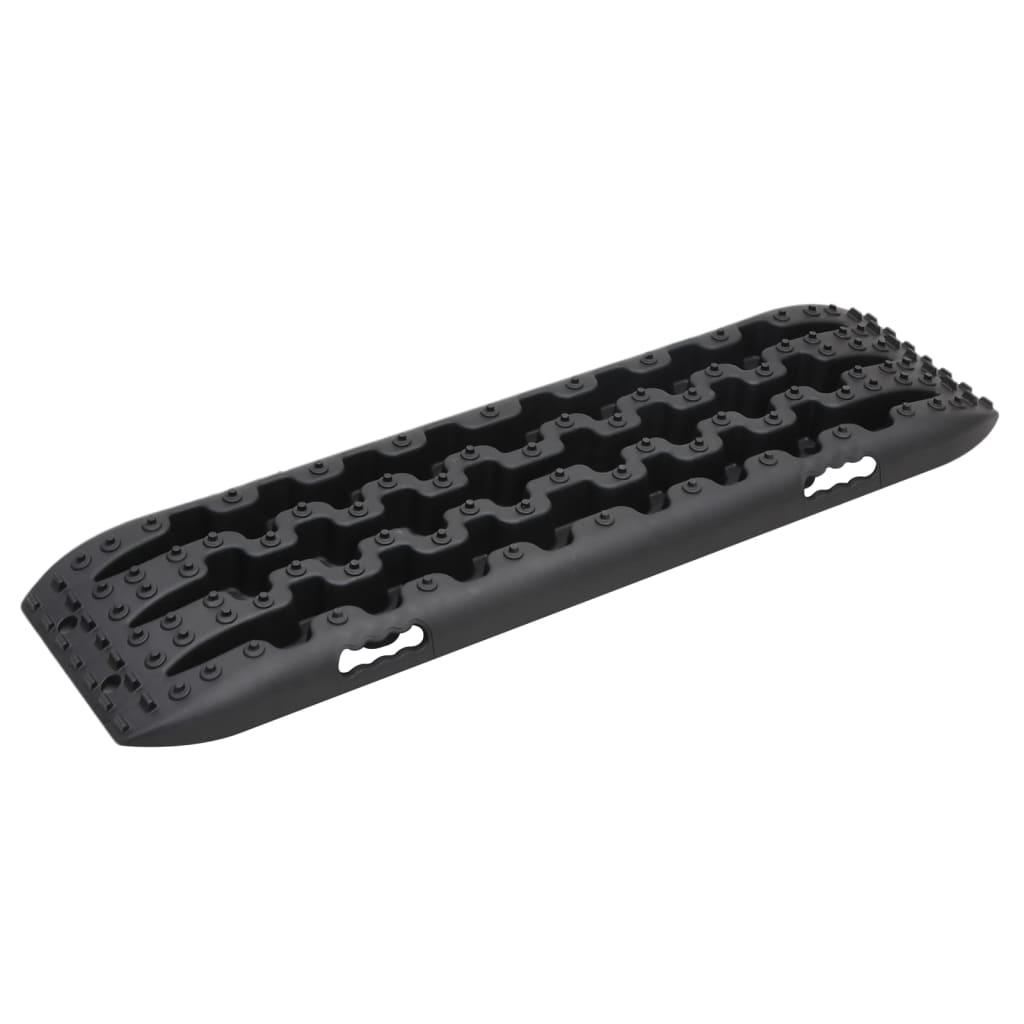Traktionsmatten 2 Stk. Blau 106x30,5x7 cm Nylon