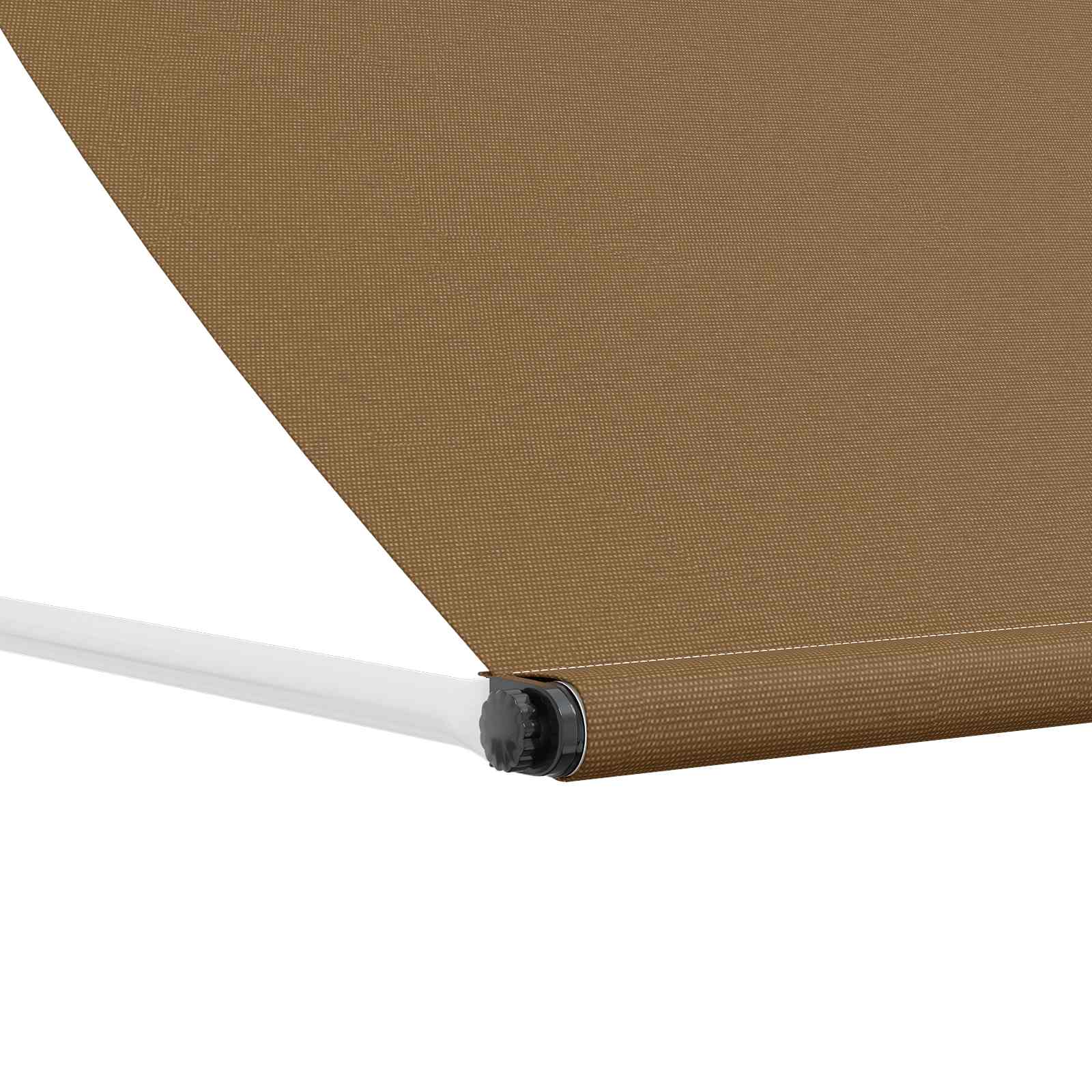 Einziehbare Markise 150×150 cm Blau und Weiß