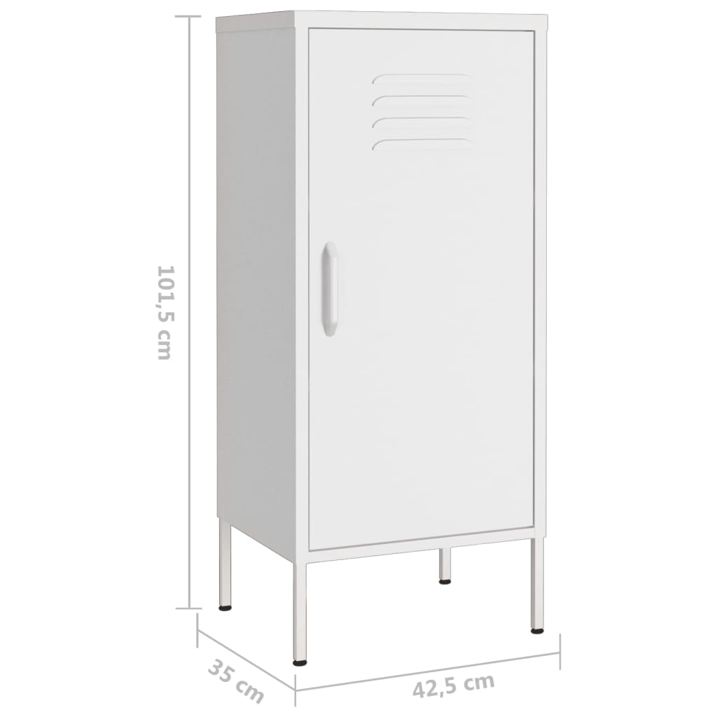 Lagerschrank Olivgrün 42,5x35x101,5 cm Stahl
