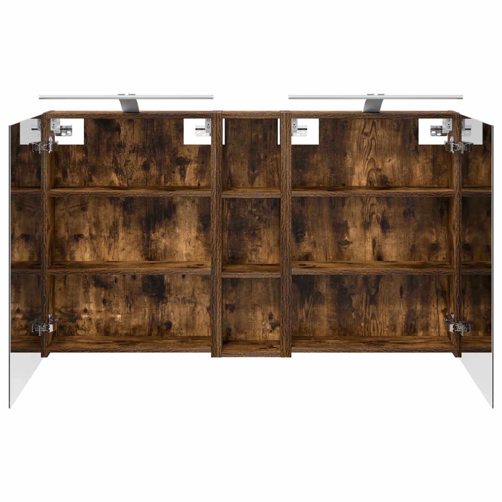 Badezimmerschrank-Set 3 pcs 80 x 10,5 x 50 cm Holzwerkstoff