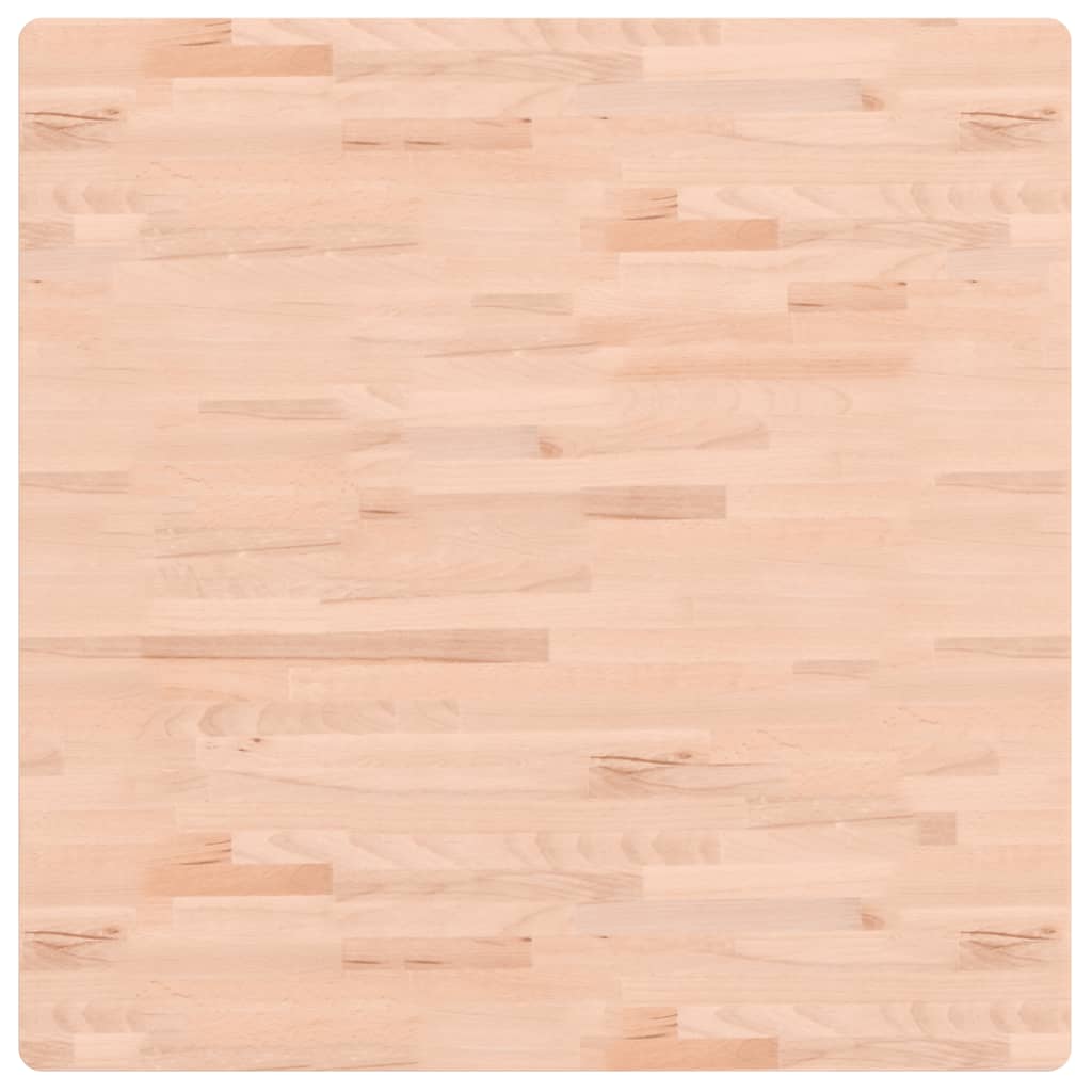 Tischplatte Ø30x1,5 cm Rund Massivholz Buche
