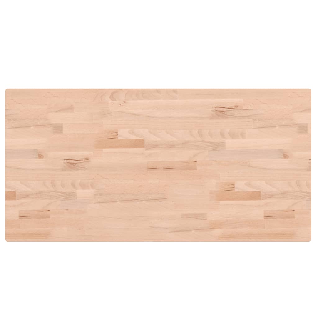 Waschtischplatte 80x40x1,5 cm Massivholz Buche