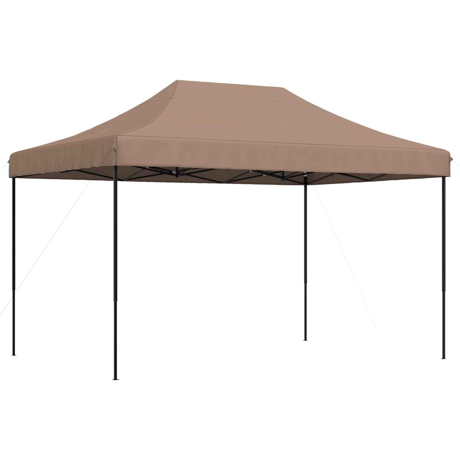 Partyzelt Faltbar Pop-Up Beige 410x279x315 cm