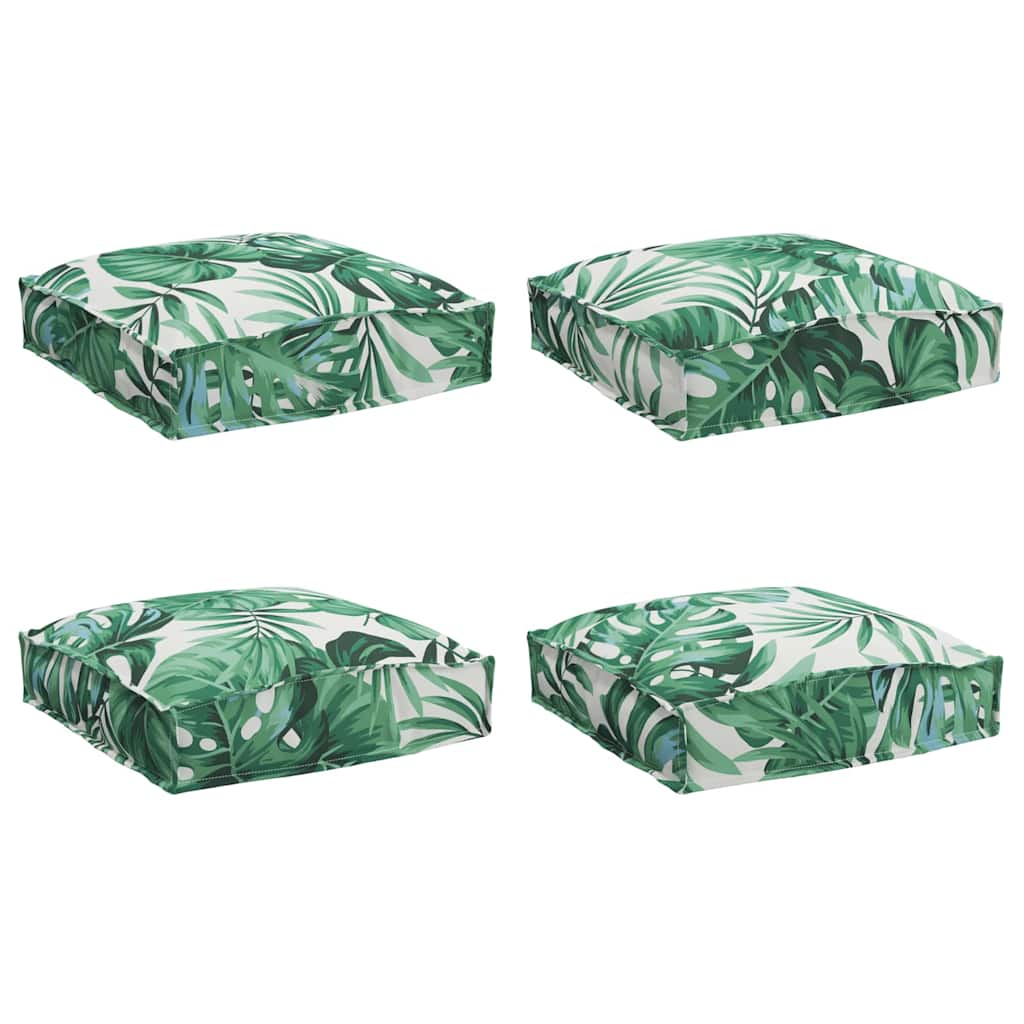 Kissen 2 pcs Anthrazit 40 x 40 x 8 cm Oxford-Stoff