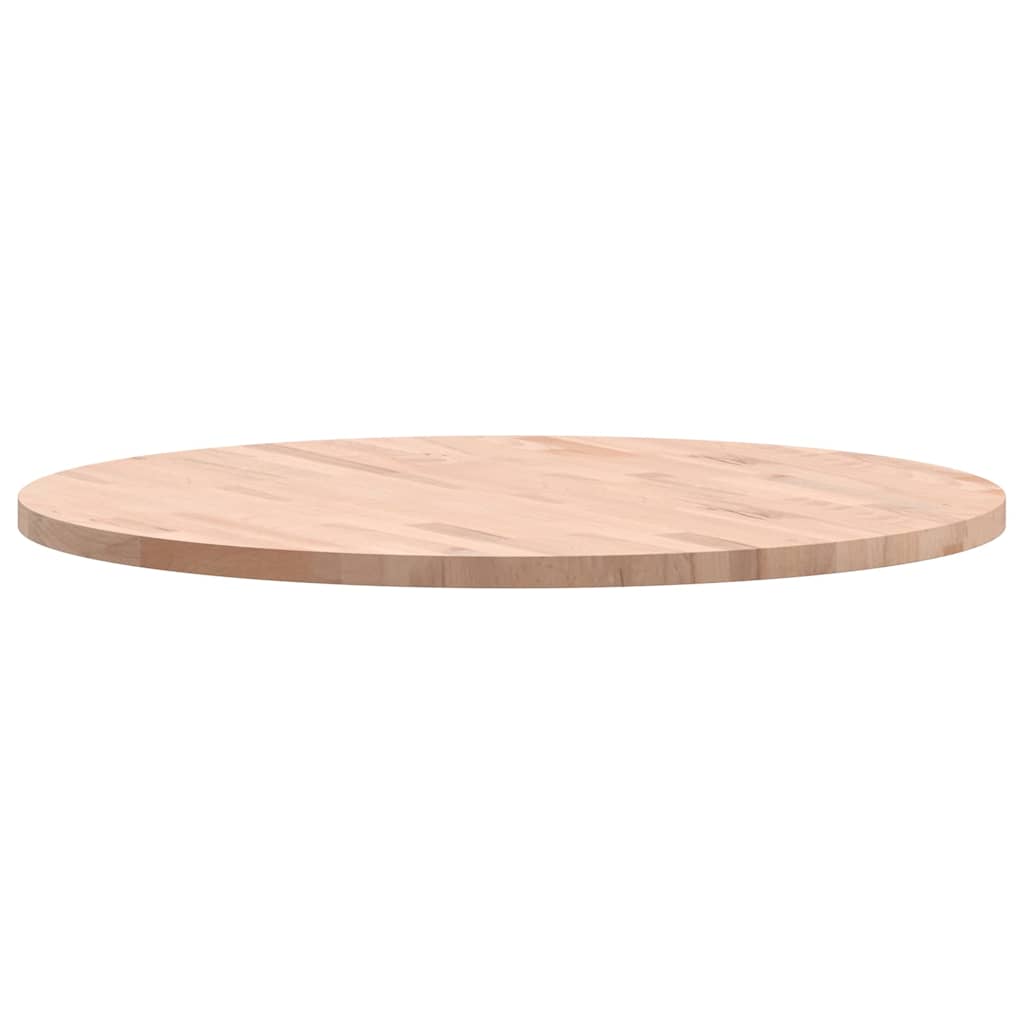 Tischplatte Ø30x1,5 cm Rund Massivholz Buche