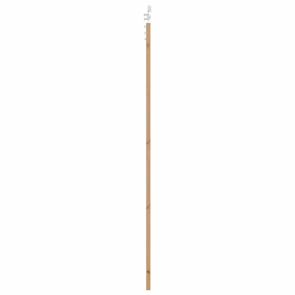 Schiebetür ORKDAL Natürlich und Schwarz 61 x 198,5 cm