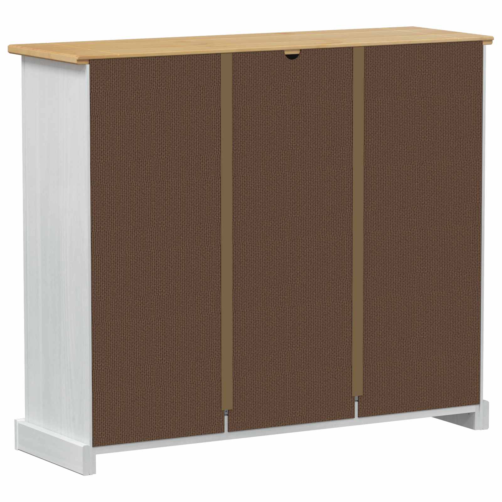 Schuhschrank Corona 99x32x47 cm Massivholz Kiefer
