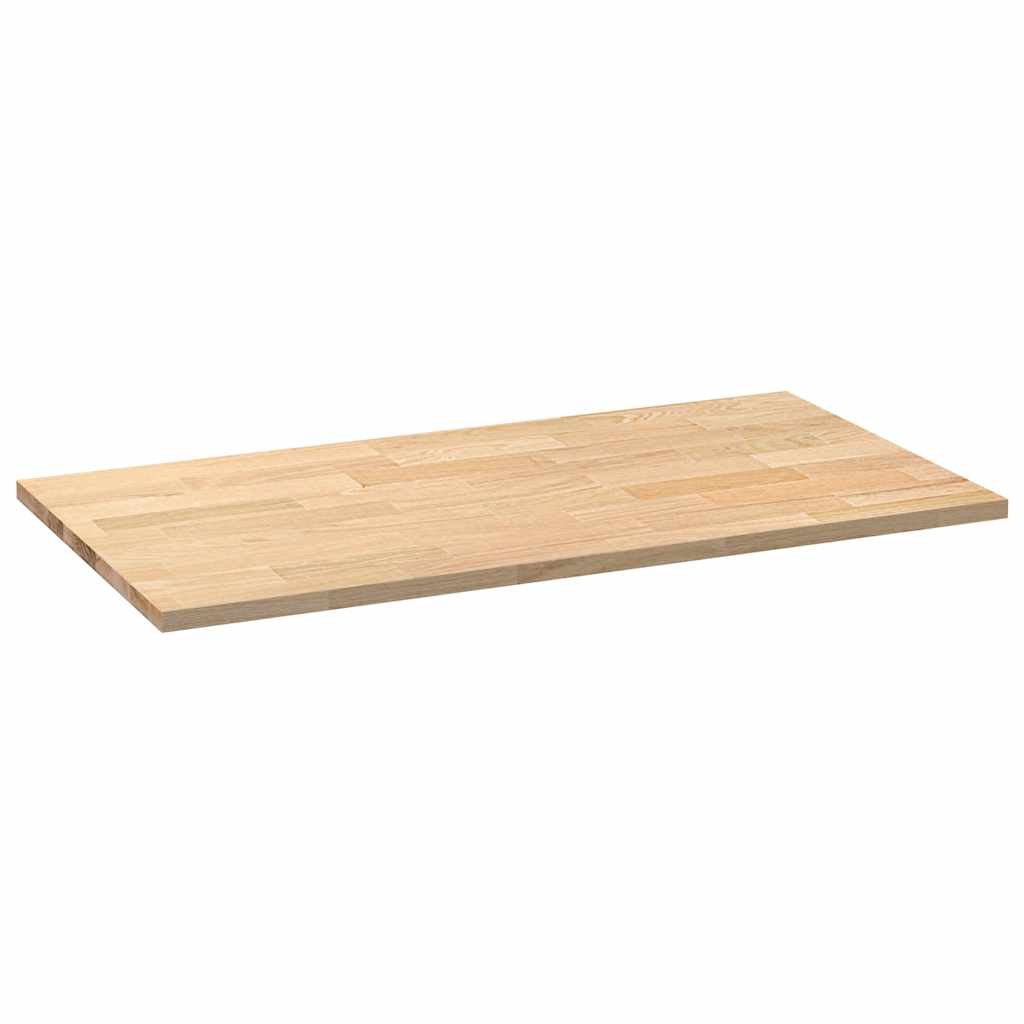 Küchenarbeitsplatte 40x63,5x2,7 cm Massivholz Eiche Rechteckig