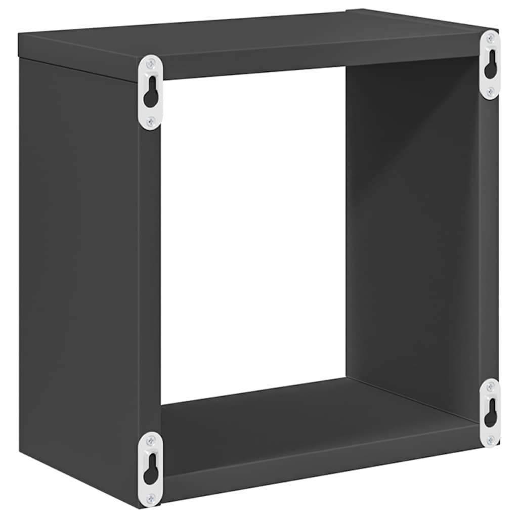 Würfelregale 2 Stk. Weiß 30x15x30 cm