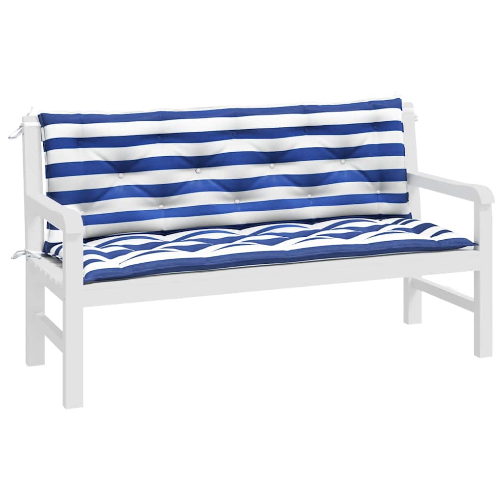 Gartenbank-Auflage Anthrazit 100x(50+50)x7 cm Oxford-Gewebe