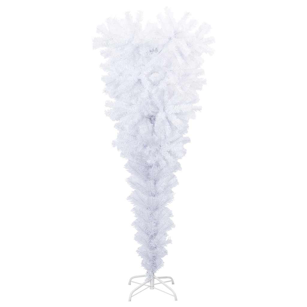 Künstlicher Weihnachtsbaum mit Ständer Umgekehrt Grün 120 cm