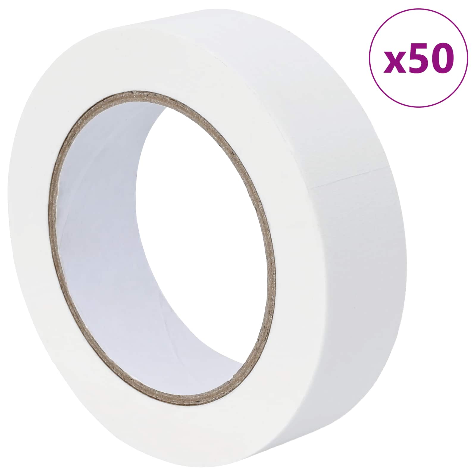 Malerklebebänder 6 pcs Weiß 19mm x 50m Papier