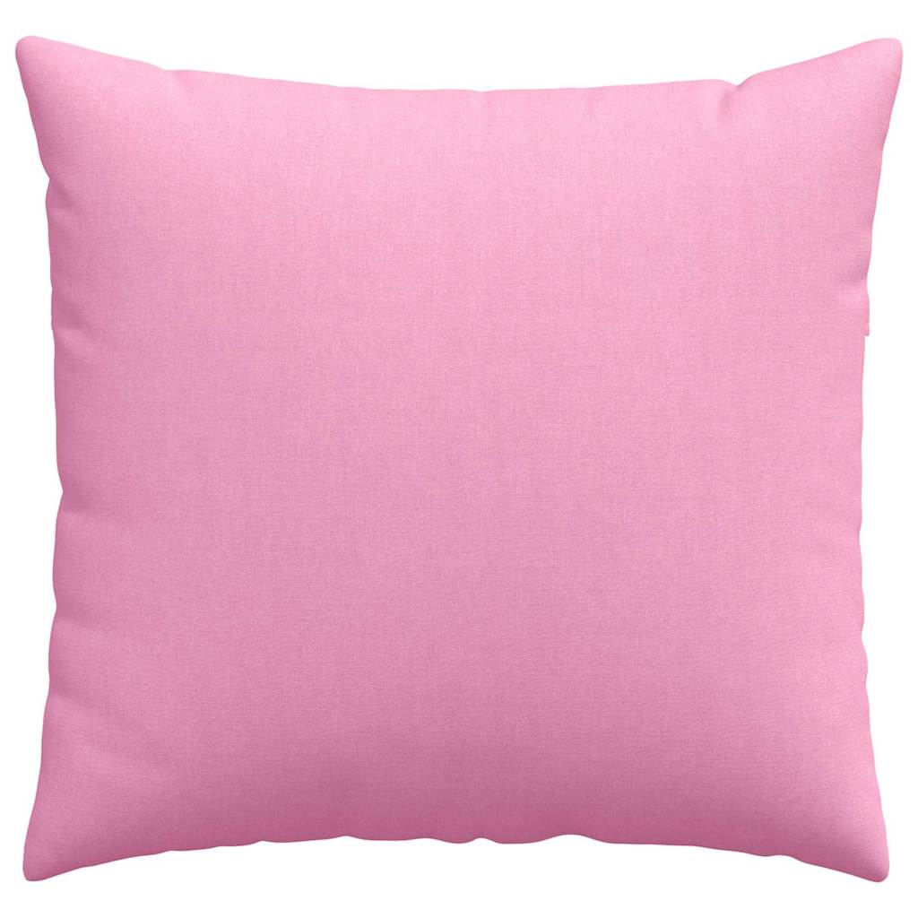 Sofakissen 2 pcs Hellgrau 50 x 30 cm Stoff