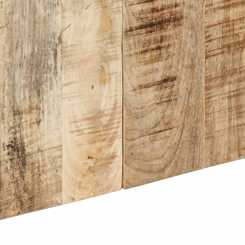 Kopfteil Mehrfarbig 160 cm Massivholz Altholz