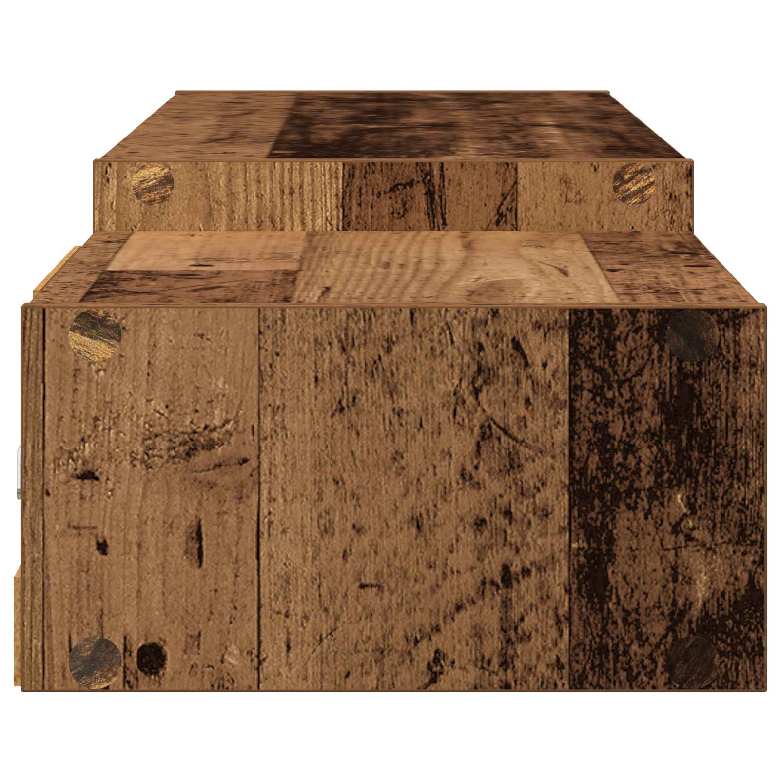 Wandmontierter TV-Schrank Wandhalterung Weiß 140 x 28 x 21 cm