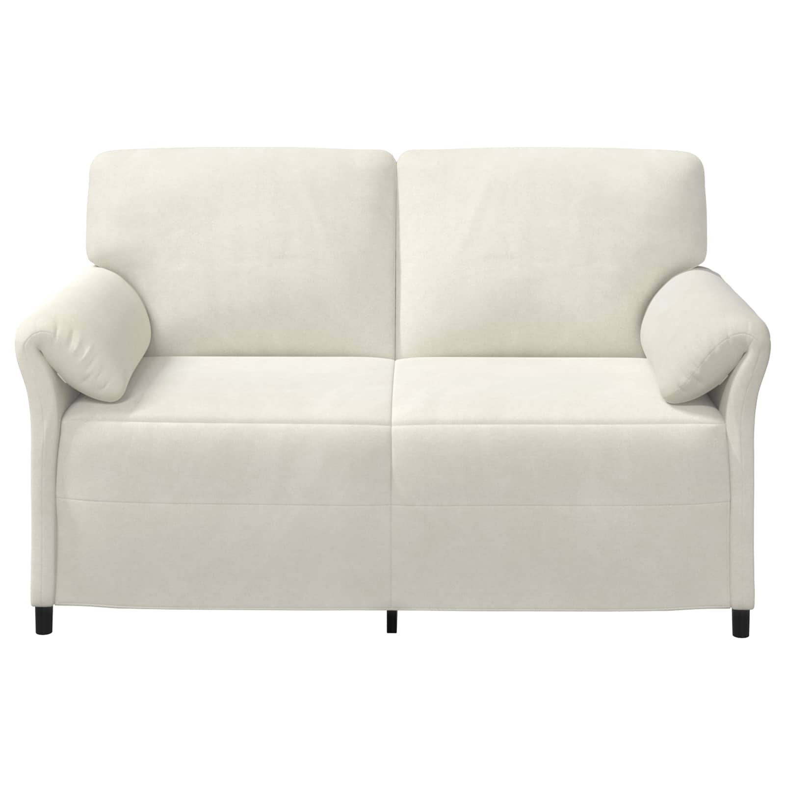 1-Sitzer Sofa Hellgrau 88 x 83 x 95 cm Samt