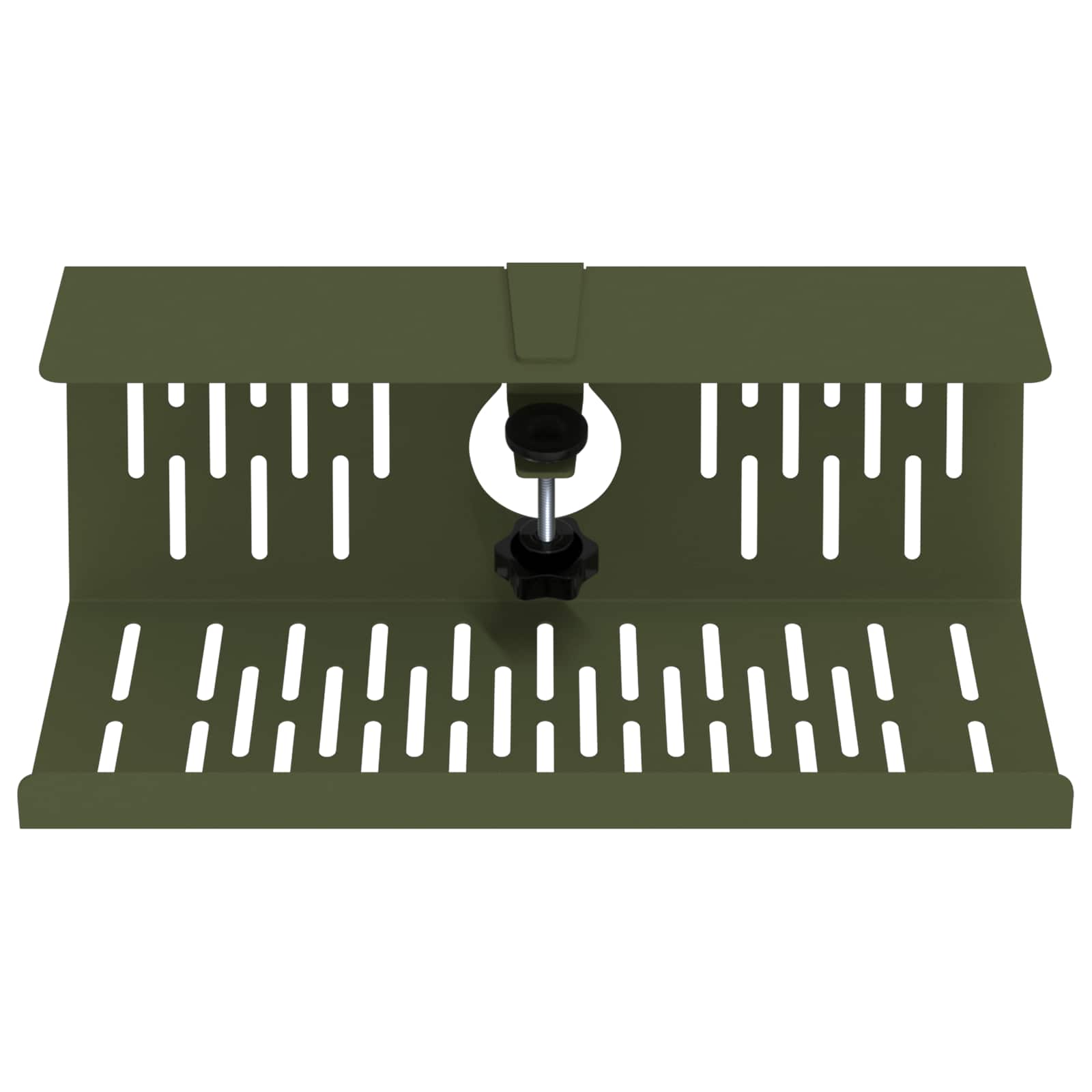 Unter dem Schreibtisch Kabelmanagement Tray 2 Stk. Anthrazit