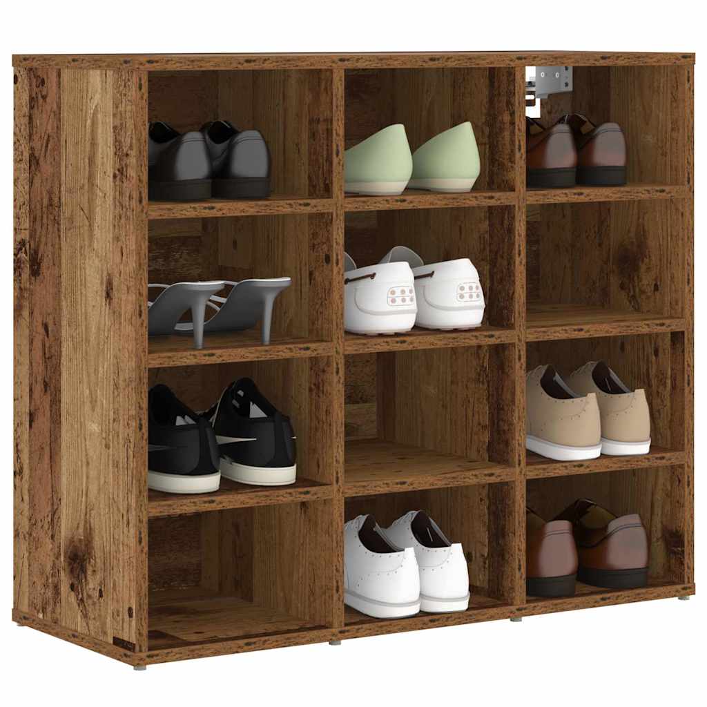 Schuhregale 2 Stk. Weiß 52,5x30x50 cm