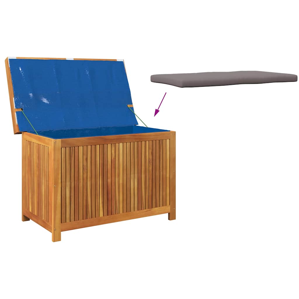 Outdoor-Kissenbox 60x50x61 cm Massivholz Akazie