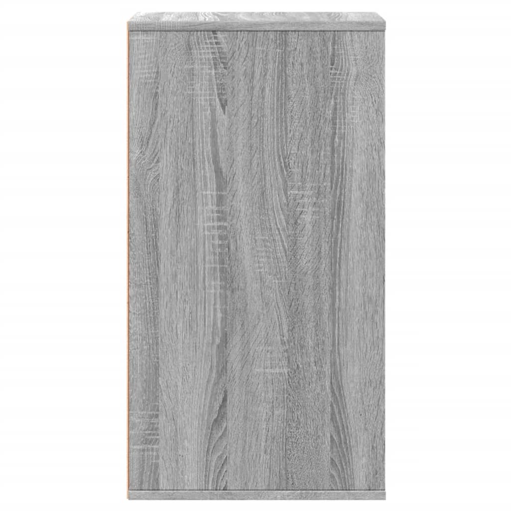 Schubladenschrank Schwarz Eichen-Optik 41 x 40 x 58 cm