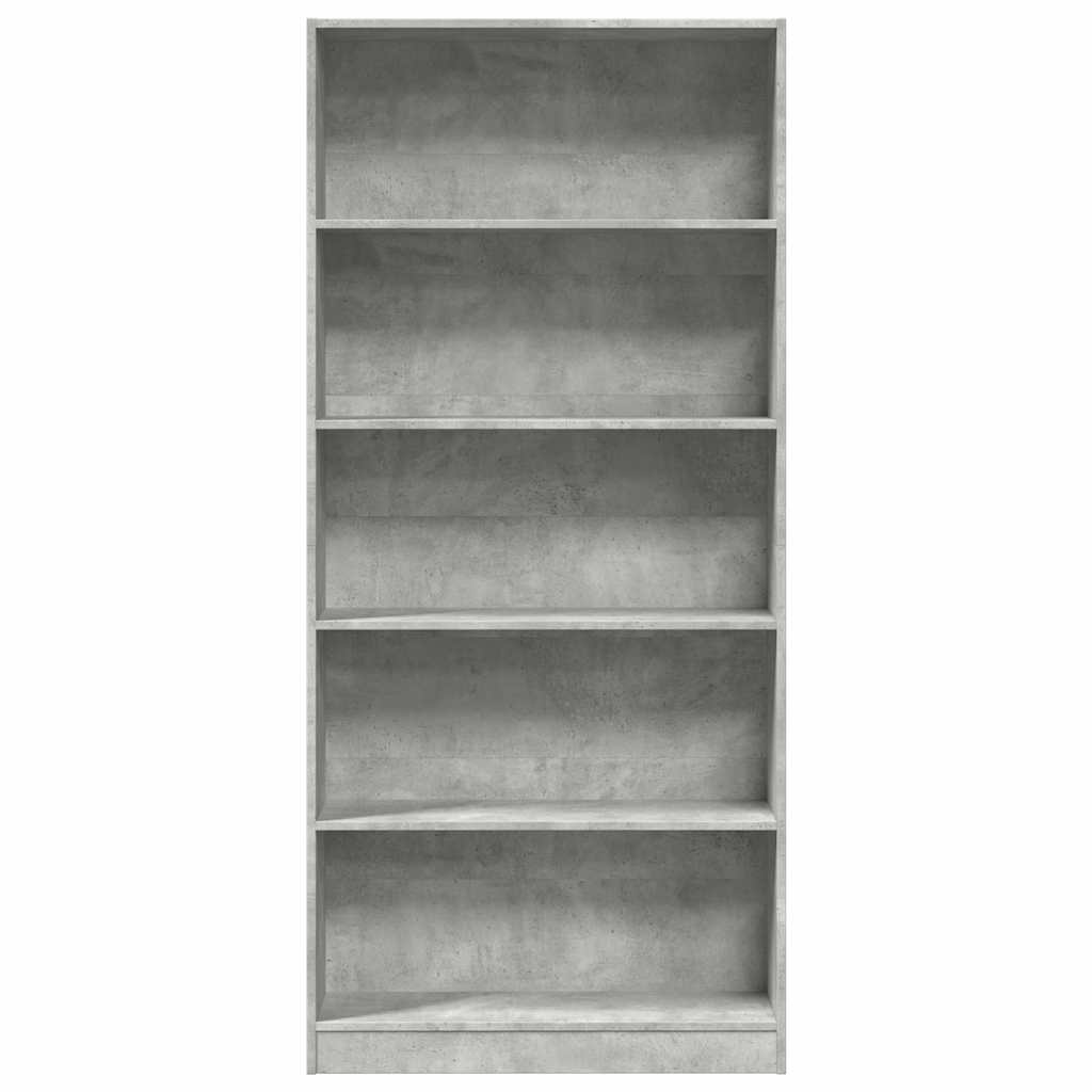 Bücherregal Weiß 40x24x75 cm Holzwerkstoff