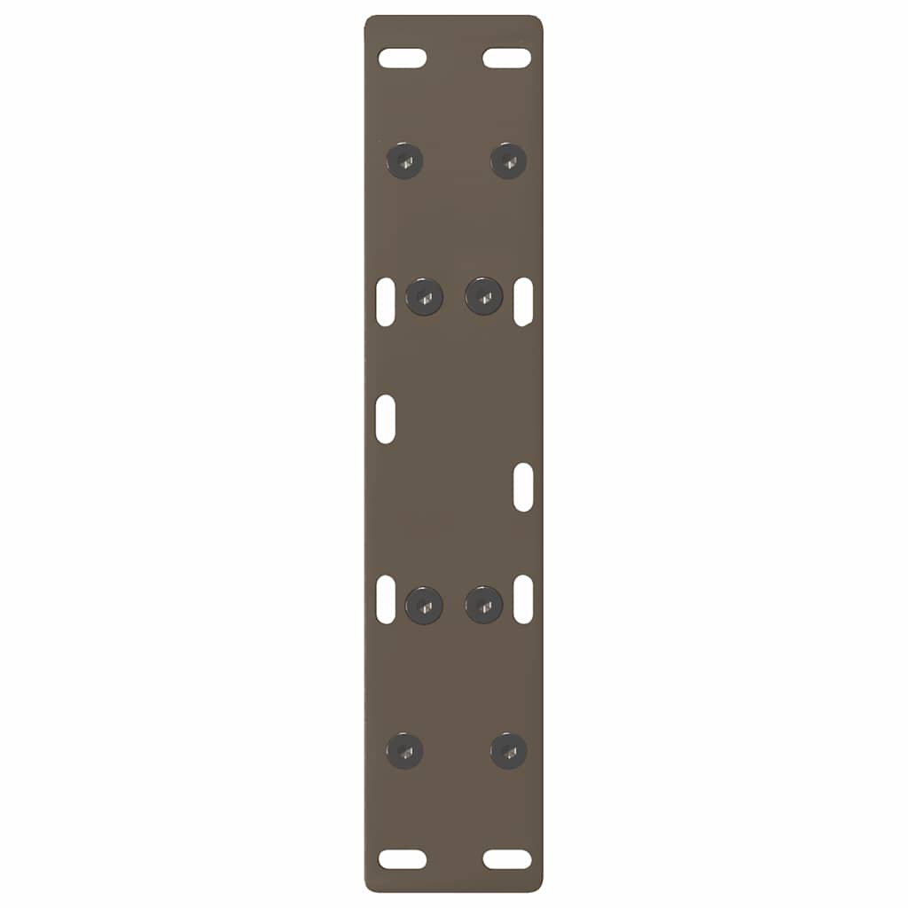 Couchtischbeine A-Form 2 Stk. 30x(30-31) cm Stahl
