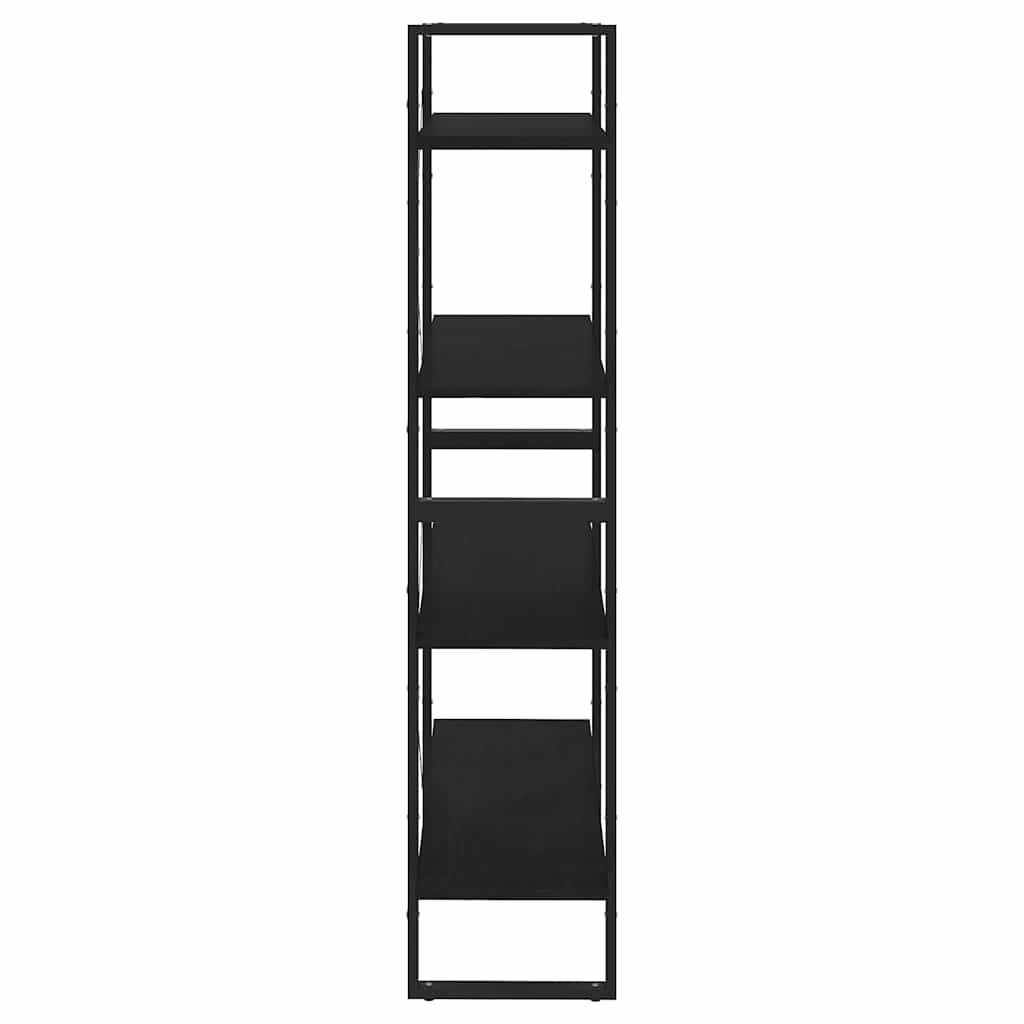 Bücherregal 2 Fächer Weiß 80x30x70 cm Holzwerkstoff
