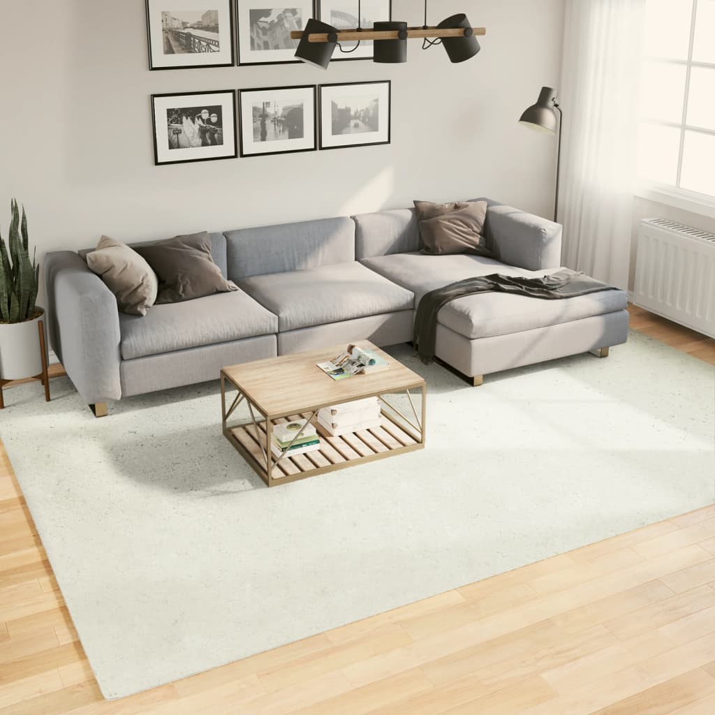 Teppich OVIEDO Kurzflor Anthrazit 120x120 cm