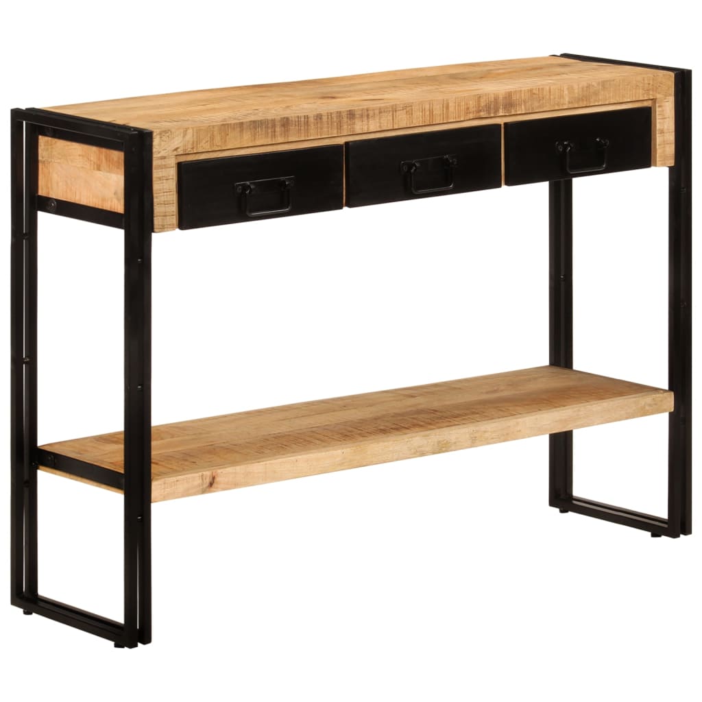 Konsolentisch 110x30x76 cm Altholz Massiv